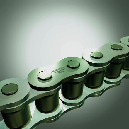 Zinc Plated Transmission Chain 